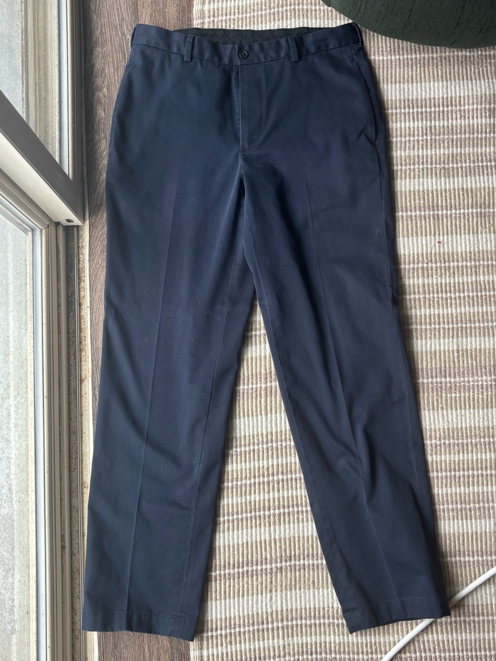 Brooks Brothers Navy 346 Advantage Chino Clark